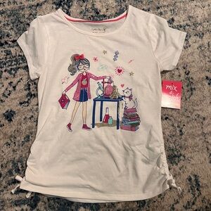 Cynthia Rowley Girls t shirt L nwt